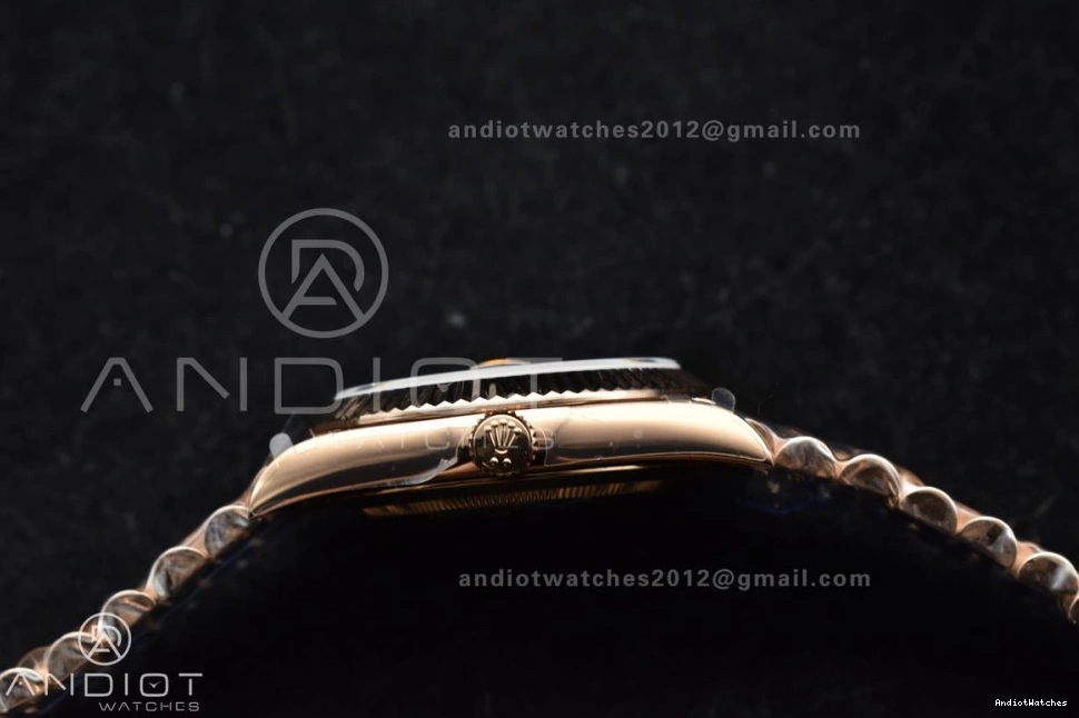 A President DayDate Dial GMF Crystal RG 904L Bracelet 40 Steel Markers 706 On Meteorite Bright 0506